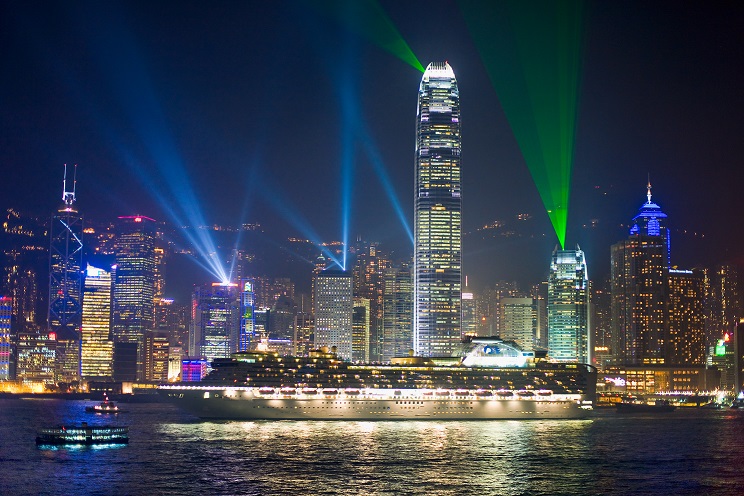 Diamond Princess in Hongkong